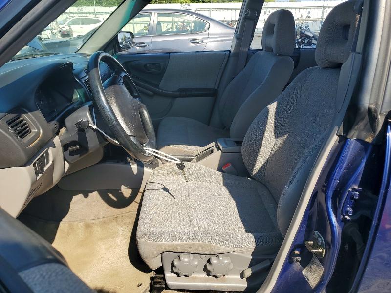 2001 Subaru Forester VIN JF1SF63511H705884 COPART salvage auction — FRONT END, WA - BILL OF SALE, sold $275 on 2026-07-27 (photo 7)