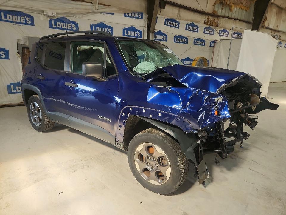 2017 Jeep Renegade VIN ZACCJBAH6HPE94560 COPART salvage auction — FRONT END, Tn - Certificate Of Title, sold $200 on 2026-08-11 (photo 4)