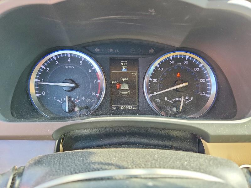 2014 Toyota Highlander VIN 5TDKKRFH8ES029092 COPART salvage auction — REAR END, Ca - Salvage Certificate, sold $425 on 2026-07-24 (photo 9)