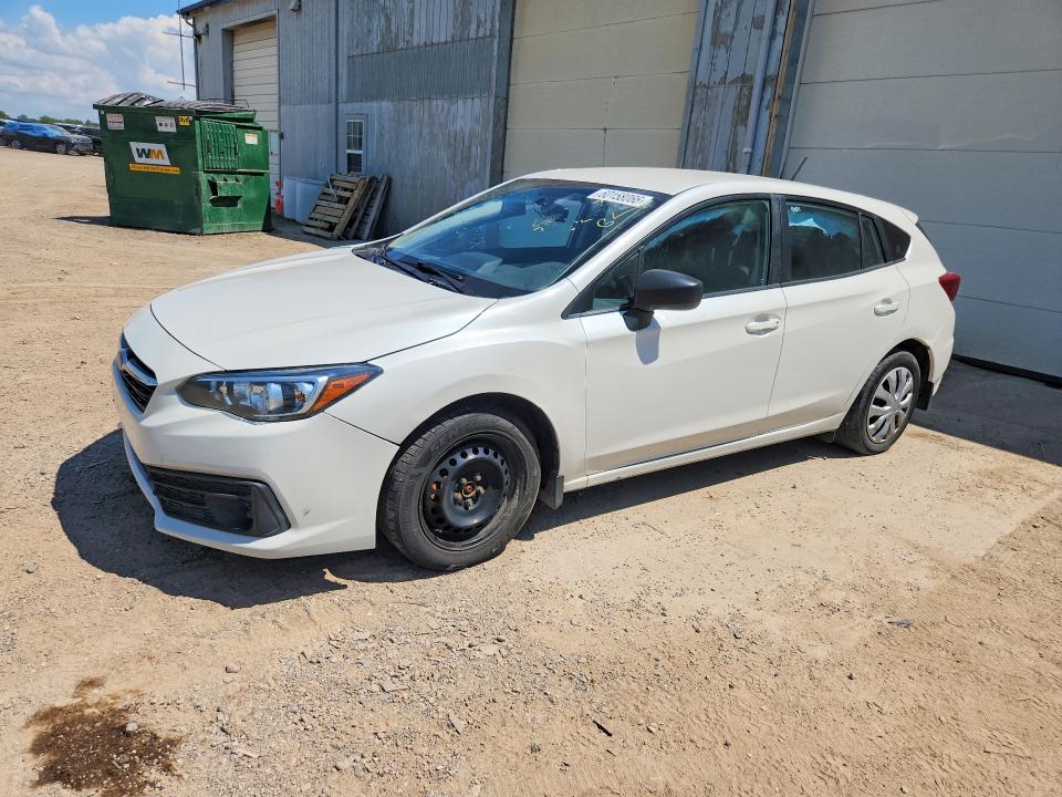 2020 Subaru Impreza VIN 4S3GTAB62L3733327 COPART salvage auction — SIDE, Mi - Certificate Of Title, sold $2,650 on 2026-07-29 (photo 1)