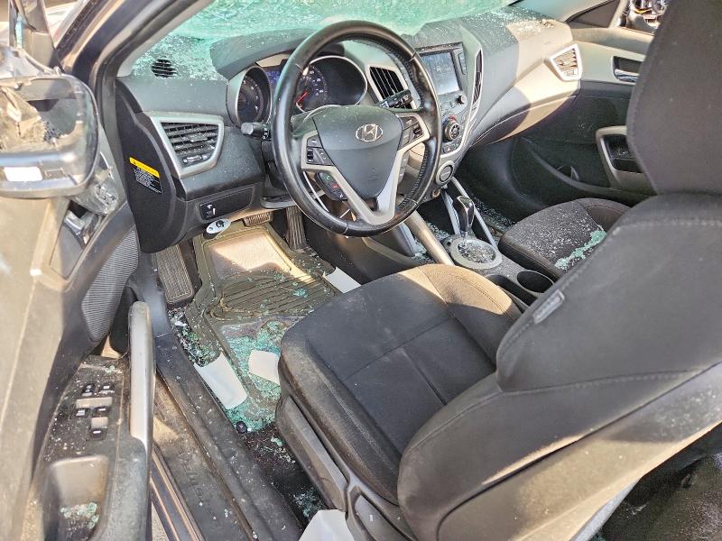 2017 Hyundai Veloster VIN KMHTC6AD5HU309567 COPART salvage auction — VANDALISM, Oh - Certificate Of Title, sold $325 on 2026-07-27 (photo 8)