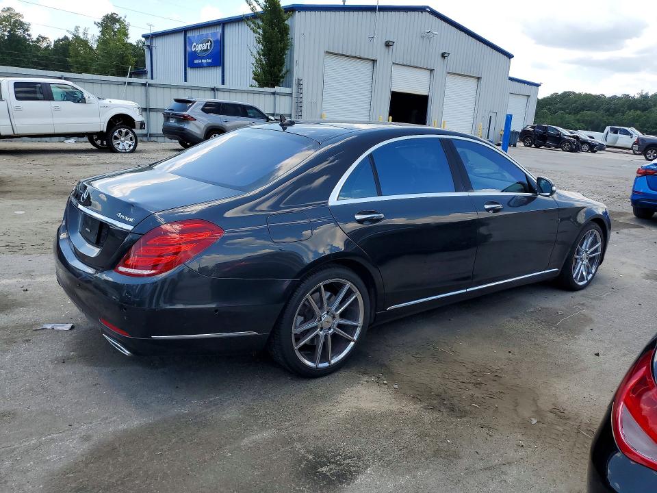 2016 Mercedes-benz S-klasse VIN WDDUG8FB4GA236309 COPART salvage auction — REAR END, Ga - Cert Of Title-Salvage, sold $5,000 on 2026-07-27 (photo 3)