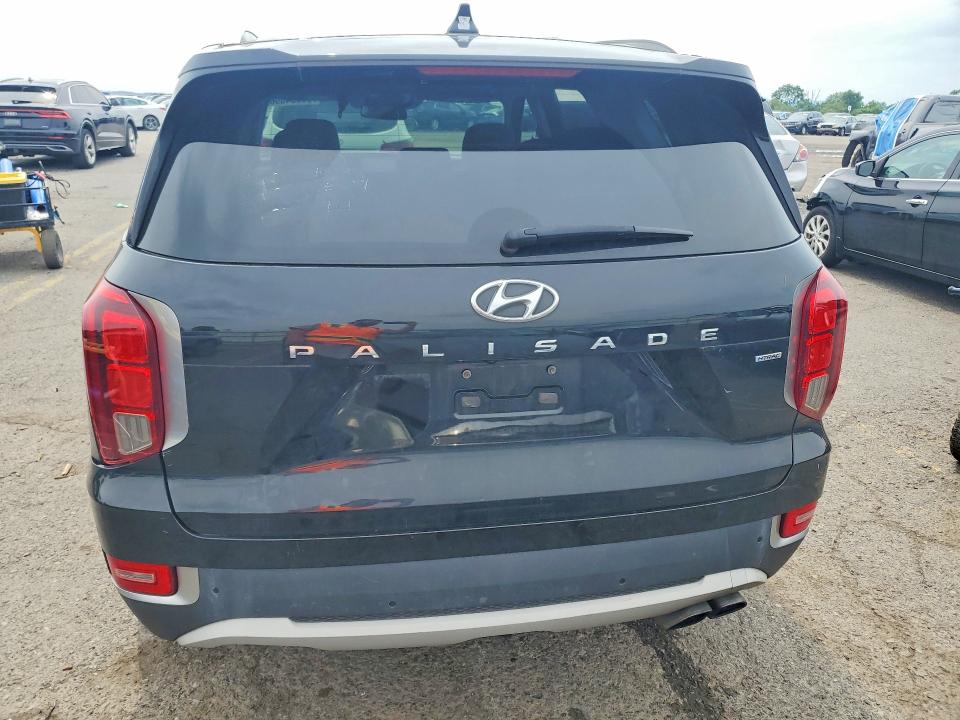 2022 Hyundai Palisade VIN KM8R4DHE2NU344122 COPART salvage auction — FRONT END, Pa - Certificate Of Salvage, sold $6,200 on 2026-07-17 (photo 6)