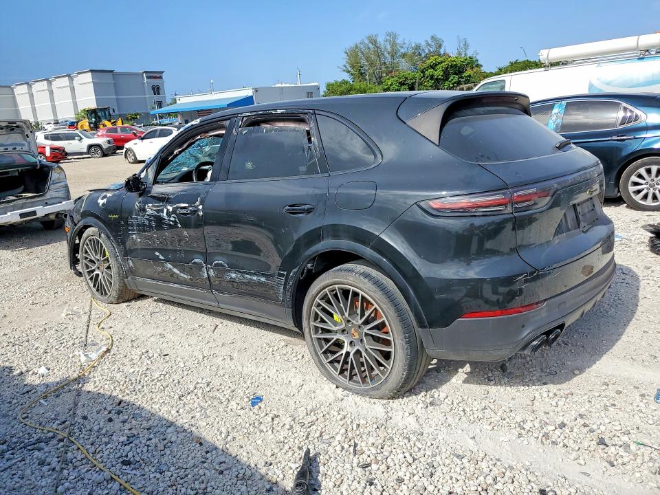2023 Porsche Cayenne VIN WP1AE2AY1PDA12004 COPART salvage auction — FRONT END, VA - CERTIFICATE OF TITLE (P), sold $2,600 on 2026-07-31 (photo 2)