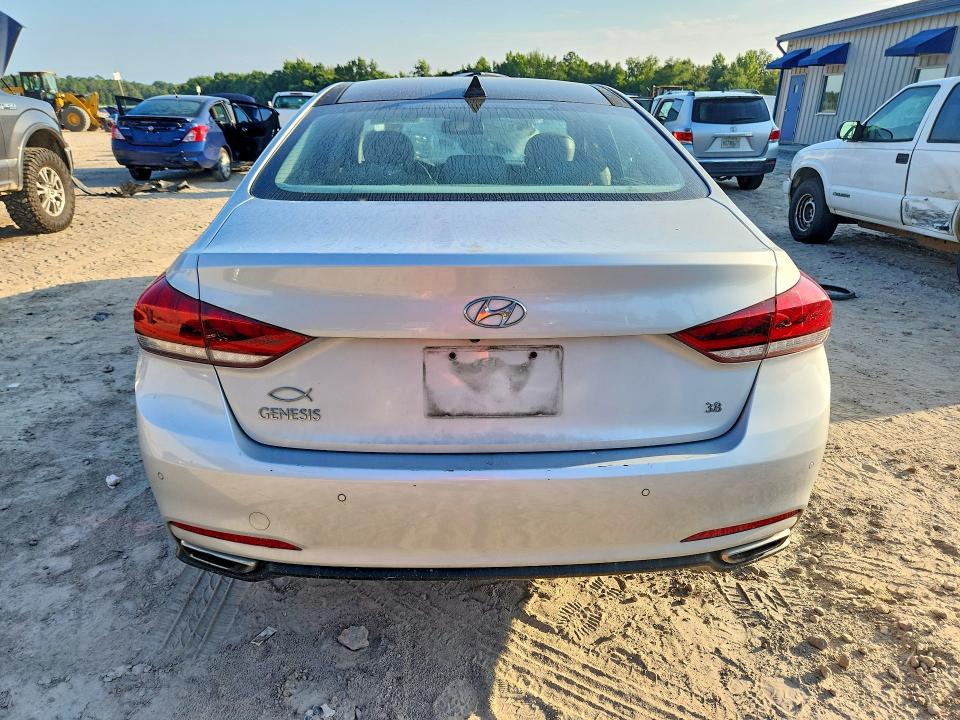 2016 Hyundai Genesis VIN KMHGN4JE4GU118679 COPART salvage auction — FRONT END, Fl - Cert Of Title Slvg Rebuildable, sold $1,950 on 2026-07-17 (photo 6)
