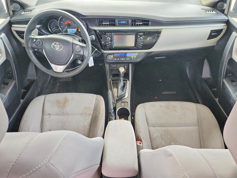2016 Toyota Corolla VIN 5YFBURHE2GP414740 COPART salvage auction — FRONT END, Salvage Title, sold $2,650 on 2026-07-31 (photo 8)