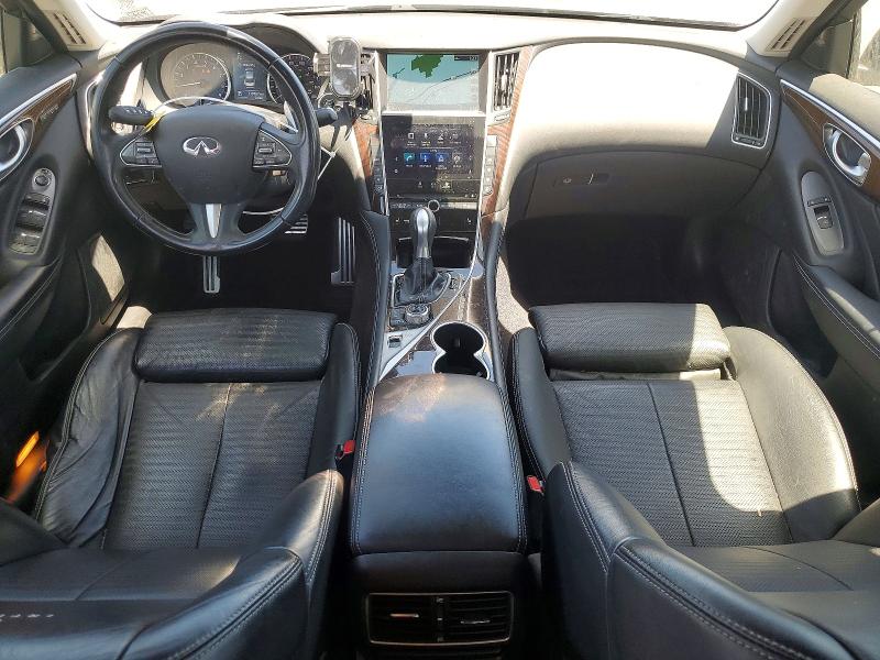 2014 Infiniti Q50 VIN JN1AV7AP4EM691305 COPART salvage auction — REAR END, CA - SALVAGE CERTIFICATE, sold $2,100 on 2026-07-28 (photo 8)
