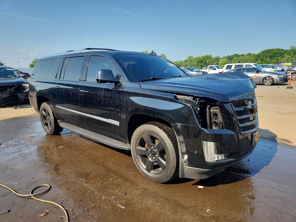 2018 Cadillac Escalade VIN 1GYS4HKJ1JR209160 COPART salvage auction — FRONT END, Ct - Cert Of Title-Salvage, sold $5,500 on 2026-08-29 (photo 4)
