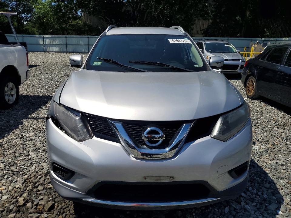 2016 Nissan Rogue VIN KNMAT2MVXGP654888 COPART salvage auction — MECHANICAL, Ma - Certificate Of Title, sold $1,450 on 2026-07-25 (photo 5)