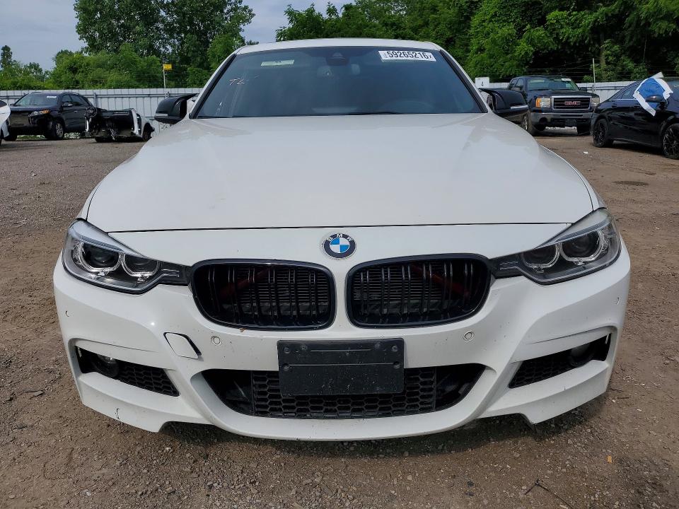 2015 BMW 3er VIN WBA3B9C50FP982810 COPART salvage auction — SIDE, ON - PERMIT NO BRAND - UNFIT, sold $4,800 on 2026-07-21 (photo 5)