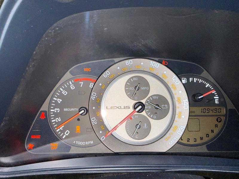 2003 Lexus Is VIN JTHBD192630080348 COPART salvage auction — NORMAL WEAR, IL - CERT OF TITLE-REBUILT (P), sold $1,950 on 2026-09-03 (photo 9)