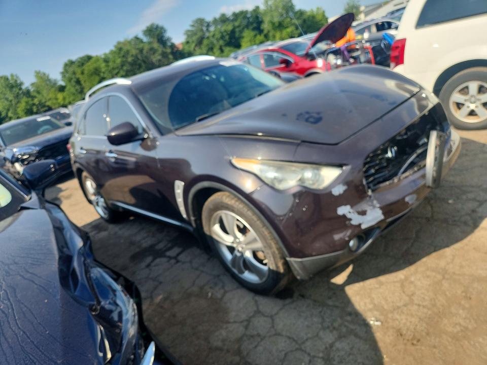 2009 Infiniti Fx35 VIN JNRAS18W99M156329 COPART salvage auction — FRONT END, NY - CERT OF TITLE-SALVAGE, sold $775 on 2026-07-17 (photo 4)