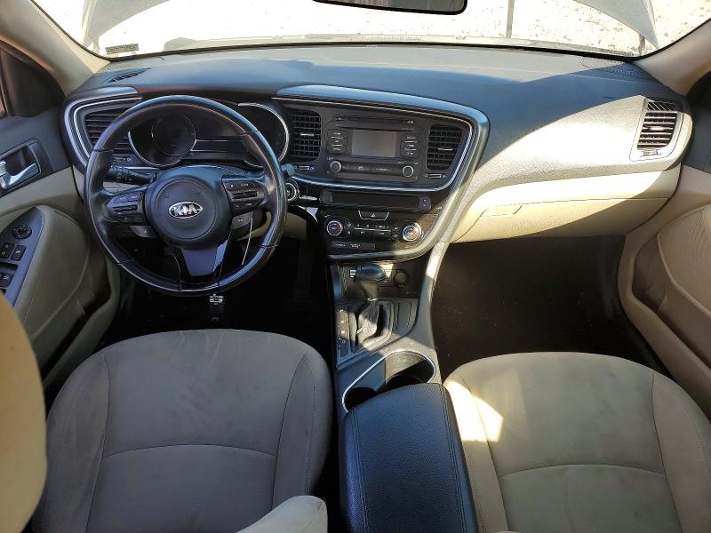 2015 Kia Optima VIN KNAGM4AD7F5077727 COPART salvage auction — MECHANICAL, Va - Certificate Of Title, sold $575 on 2026-07-29 (photo 8)