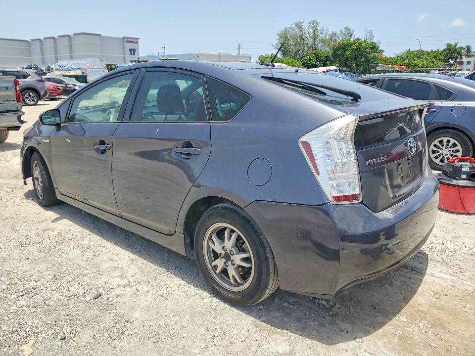 2010 Toyota Prius VIN JTDKN3DU8A0229374 COPART salvage auction — MECHANICAL, FL - CERT OF TITLE SLVG REBUILDABLE, sold $775 on 2026-07-17 (photo 2)