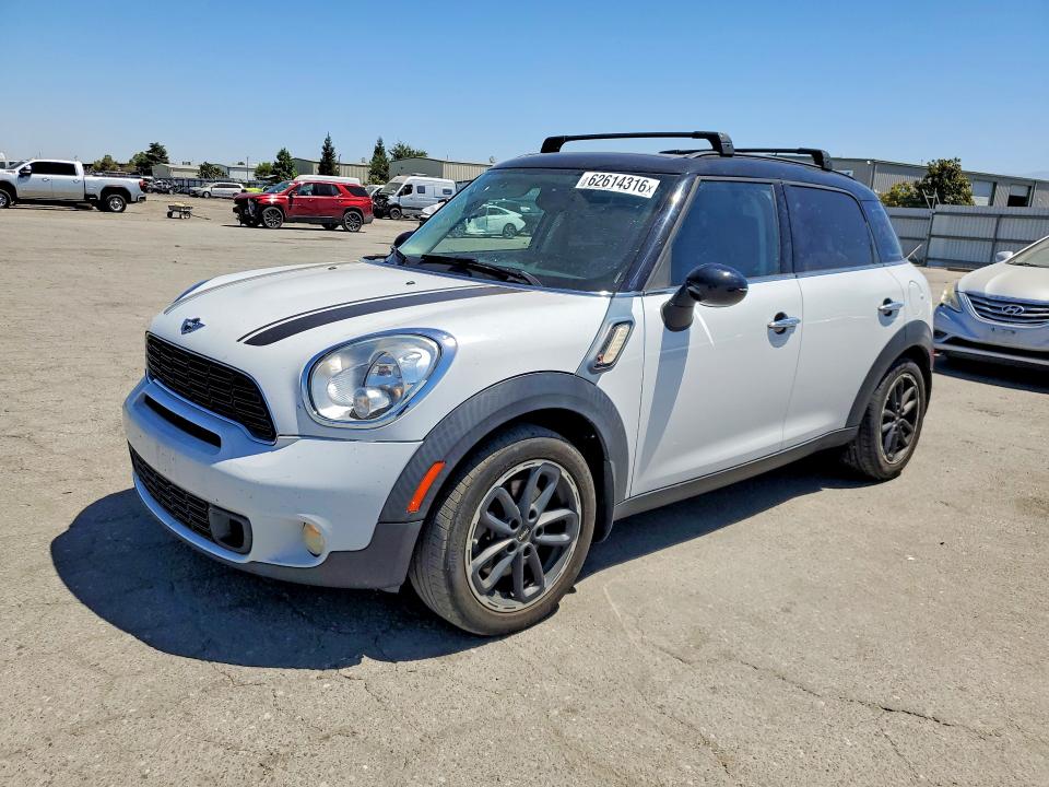 2014 Mini Cooper VIN WMWZC3C55EWT00030 COPART salvage auction — SIDE, Ca - Salvage Certificate, sold $1,750 on 2026-08-21 (photo 1)
