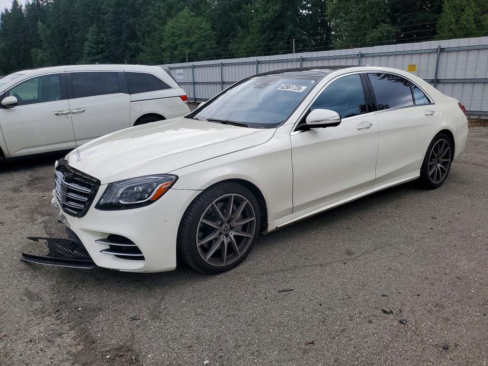 2019 Mercedes-benz S-klasse VIN WDDUG8DB2KA429389 COPART salvage auction — FRONT END, Wa - Bill Of Sale, sold $17,200 on 2026-08-10 (photo 1)