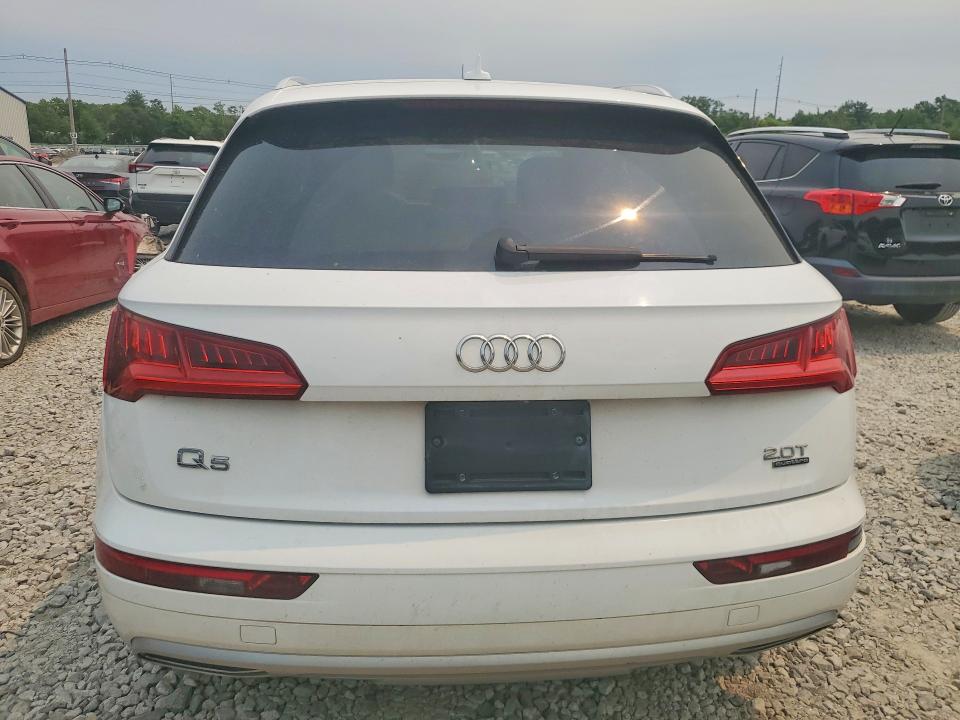 2018 Audi Q5 VIN WA1ANAFY7J2018522 COPART salvage auction — MINOR DENT/SCRATCHES, Ma - Certificate Of Title, sold $3,550 on 2026-07-30 (photo 6)