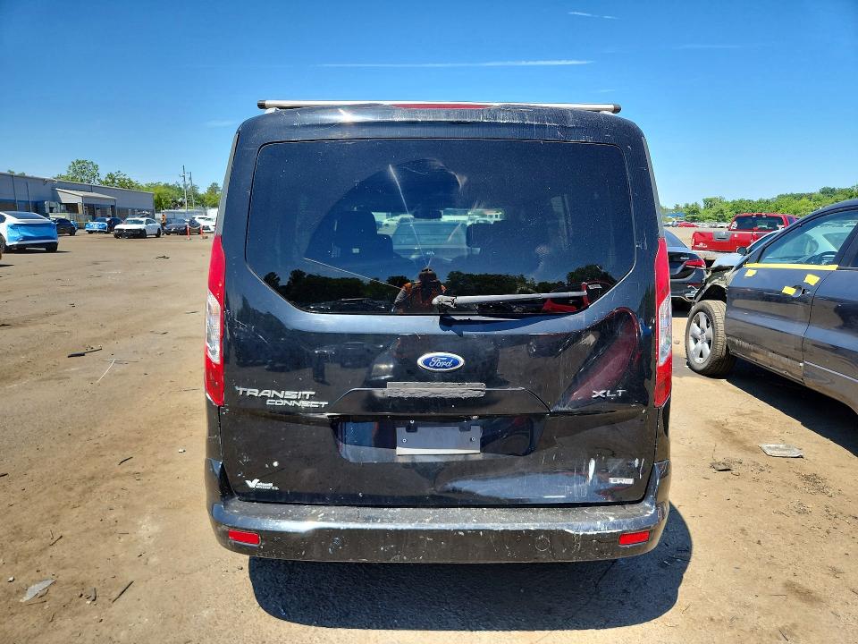 2016 Ford Transit connect VIN NM0GE9F73G1271290 COPART salvage auction — REAR END, CT - CERTIFICATE OF TITLE, sold $500 on 2026-07-28 (photo 6)
