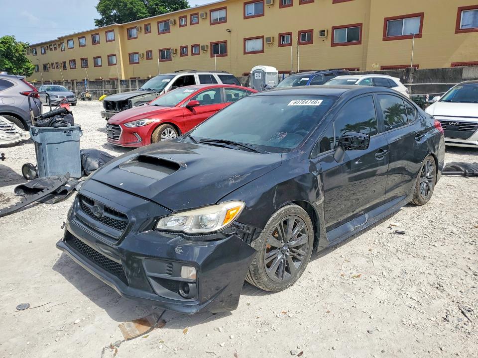 2016 Subaru Wrx VIN JF1VA1B6XG9827431 COPART salvage auction — NORMAL WEAR, Fl - Certificate Of Title (P), sold $975 on 2026-07-31 (photo 1)