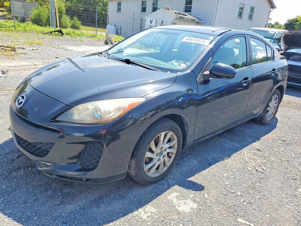 2013 Mazda 3 VIN JM1BL1VPXD1823059 COPART salvage auction — REAR END, Pa - Certificate Of Salvage, sold $325 on 2026-07-16 (photo 1)