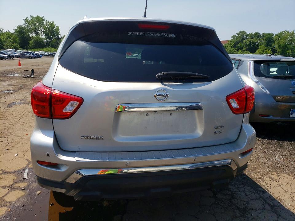 2017 Nissan Pathfinder VIN 5N1DR2MM0HC693190 COPART salvage auction — FRONT END, Ct - Cert Of Title-Rebuilt Salvage, sold $850 on 2026-07-31 (photo 6)