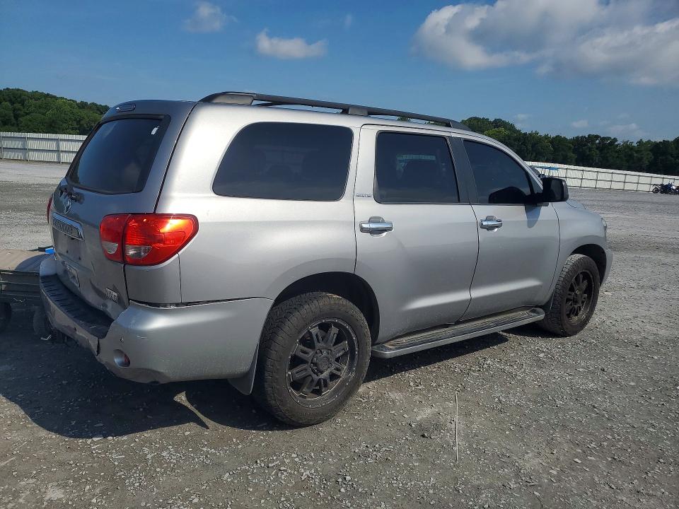 2008 Toyota Sequoia VIN 5TDZY68A98S008204 COPART salvage auction — REAR END, Nc - Salvage Certificate Of Title, sold $1,450 on 2026-07-29 (photo 3)