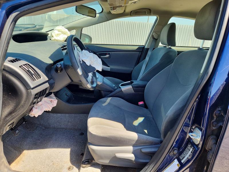 2013 Toyota Prius VIN JTDKN3DU2D1658038 COPART salvage auction — FRONT END, Ca - Salvage Certificate, sold $550 on 2026-07-14 (photo 7)