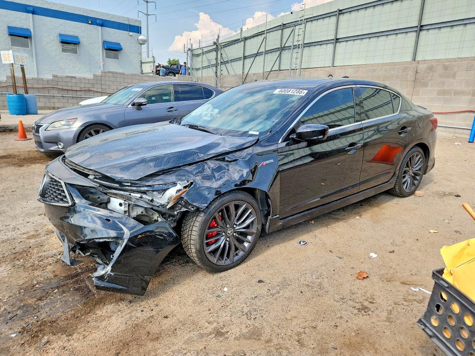 2020 Acura Ilx VIN 19UDE2F88LA008178 COPART salvage auction — FRONT END, Nm - Cert Of Title-Salvage, sold $200 on 2026-07-30 (photo 1)