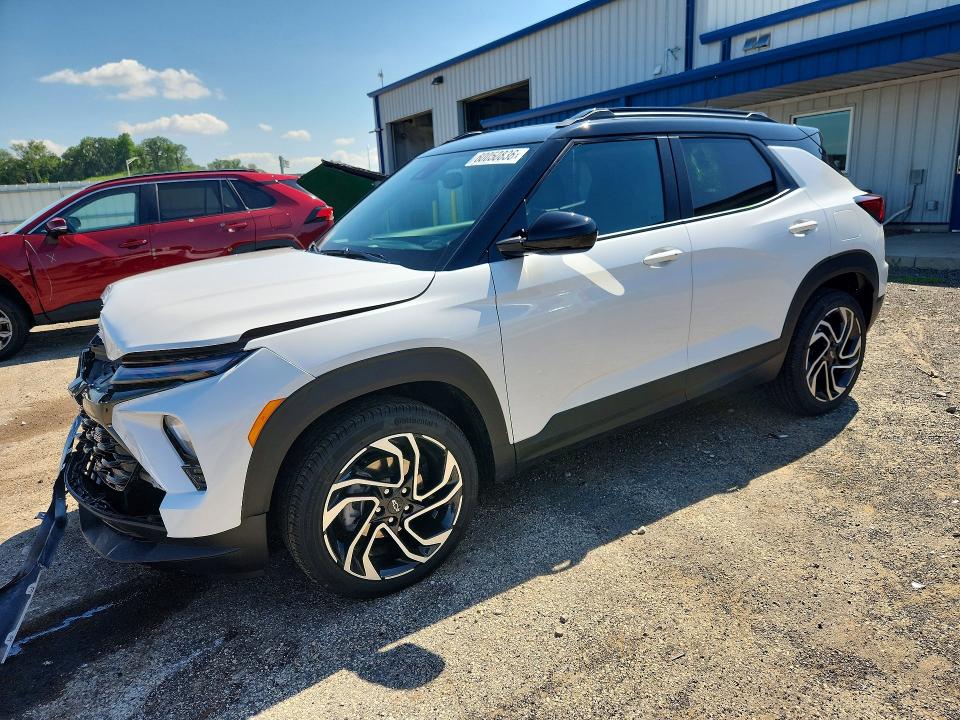 2025 Chevrolet Trailblazer VIN KL79MUSL9SB025140 COPART salvage auction — FRONT END, Wi - Cert Of Title-Salvage Vehicle, sold $2,300 on 2026-07-21 (photo 1)
