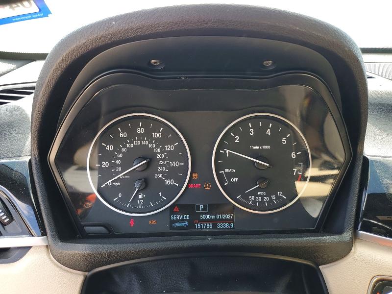 2017 BMW X1 VIN WBXHU7C33H5H37560 COPART salvage auction — SIDE, Tx - Salvage Vehicle Title, sold $1,950 on 2026-08-04 (photo 9)