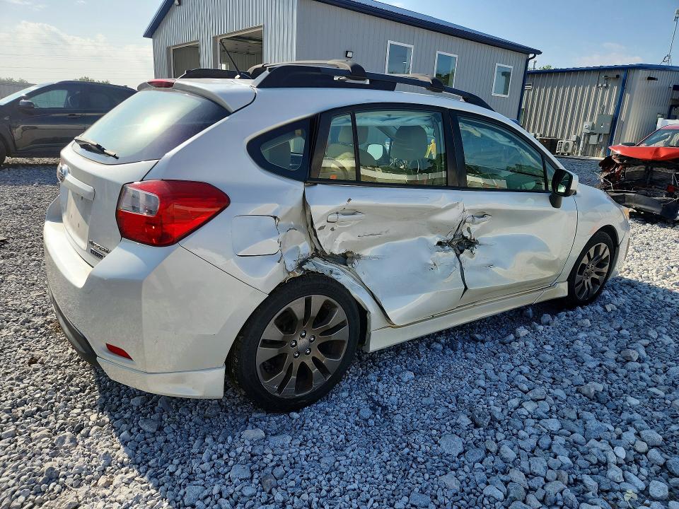 2013 Subaru Impreza VIN JF1GPAL6XDH805730 COPART salvage auction — SIDE, Oh - Cert Of Title-Salvage, sold $350 on 2026-07-28 (photo 3)