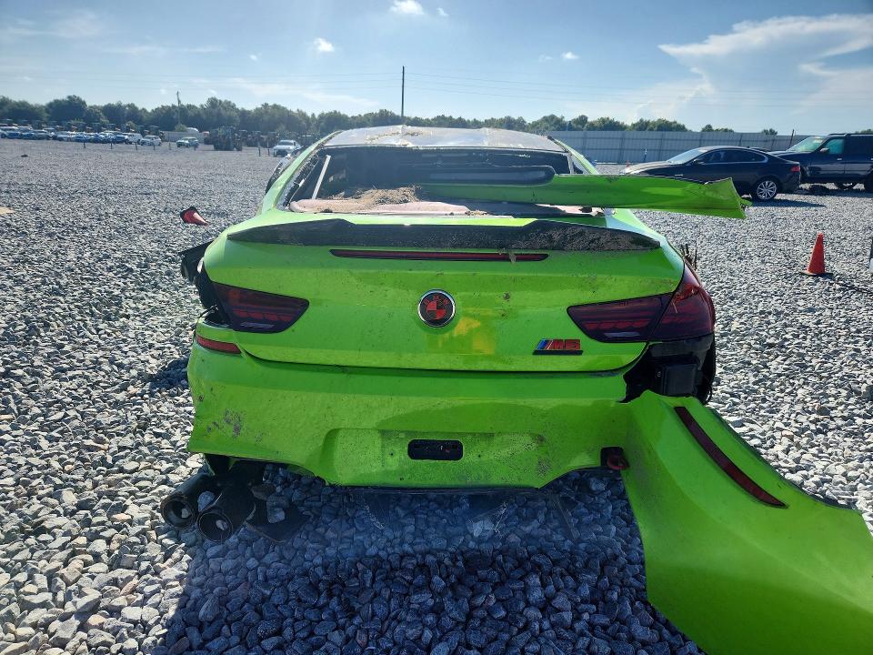2014 BMW M6 VIN WBSLX9C51ED160188 COPART salvage auction — ALL OVER, FL - CERT OF TITLE SLVG REBUILDABLE, sold $6,600 on 2026-07-14 (photo 6)
