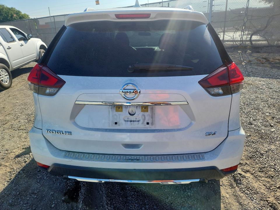 2018 Nissan Rogue VIN KNMAT2MT6JP600008 COPART salvage auction — FRONT END, Ca - Salvage Certificate, sold $1,250 on 2026-07-31 (photo 6)
