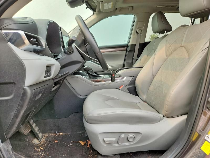 2023 Toyota Highlander VIN 5TDEBRCH8PS114471 COPART salvage auction — FRONT END, Ny - Cert Of Title-Rebuilt Salvage, sold $13,100 on 2026-07-29 (photo 7)