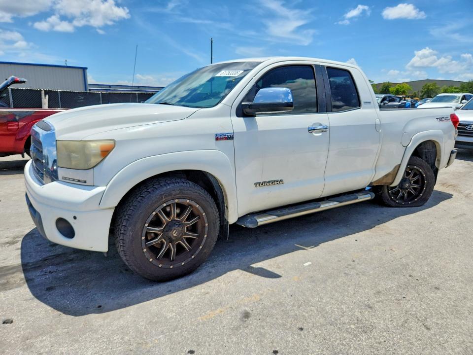2008 Toyota Tundra VIN 5TBRV58108S482439 COPART salvage auction — UNDERCARRIAGE, Fl - Cert Of Title Slvg Rebuildable, sold $2,800 on 2026-07-30 (photo 1)