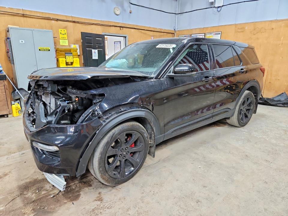 2022 Ford Explorer VIN 1FM5K8GCXNGA49070 — COPART salvage auction photo