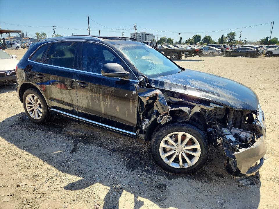 2013 Audi Q5 VIN WA1LFAFP1DA101158 COPART salvage auction — FRONT END, CA - DIS/DLR/EXP APP FOR DUP CLEAN, sold $375 on 2026-07-27 (photo 4)