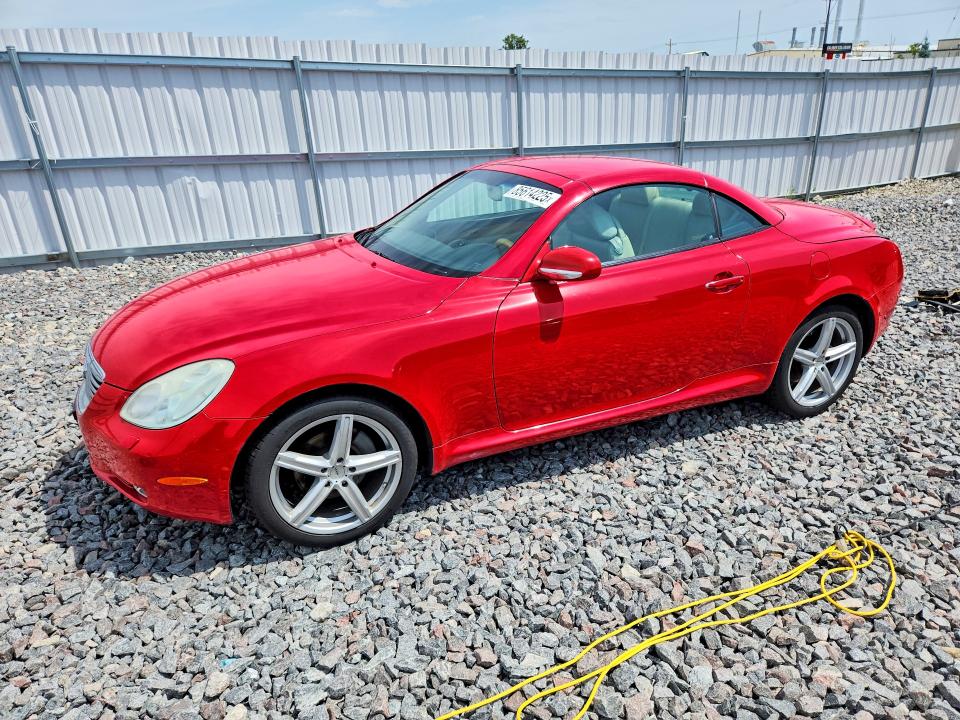 2005 Lexus Sc 430 VIN JTHFN48Y450069440 COPART salvage auction — FRONT END, Wi - Certificate Of Title, sold $5,100 on 2026-07-20 (photo 1)