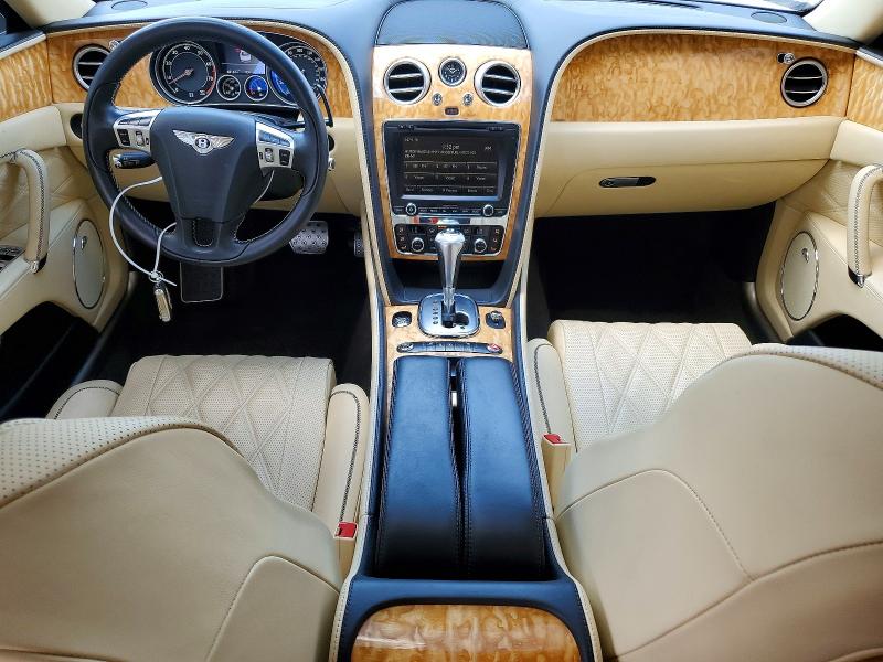 2014 Bentley Flying spur VIN SCBEC9ZAXEC089842 COPART salvage auction — REAR END, Ia - Cert Of Title-Salvage Title, sold $24,100 on 2026-08-26 (photo 8)