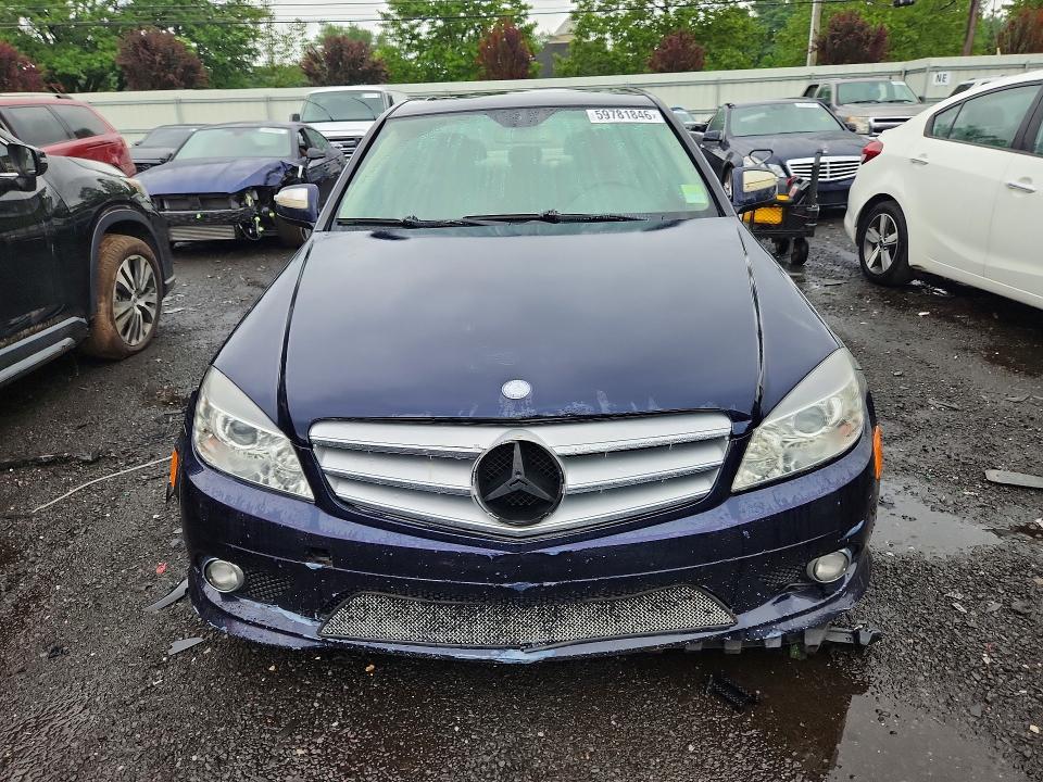 2009 Mercedes-benz C class VIN WDDGF81X29R084506 COPART salvage auction — FRONT END, CT - CERTIFICATE OF TITLE, sold $500 on 2026-07-10 (photo 5)
