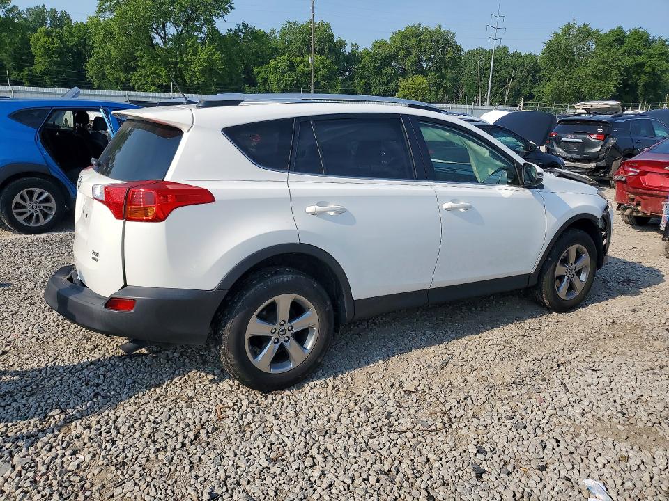 2015 Toyota Rav 4 VIN JTMRFREVXFD119447 COPART salvage auction — FRONT END, OH - CERT OF TITLE-SALVAGE, sold $375 on 2026-07-28 (photo 3)