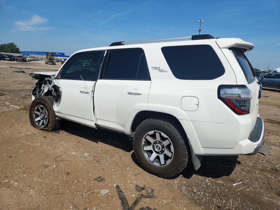 2018 Toyota 4runner VIN JTEBU5JR2J5499567 COPART salvage auction — FRONT END, Mi - Cert Of Title-Salvage Vehicle, sold $12,400 on 2026-08-21 (photo 2)