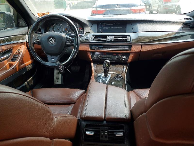 2013 BMW 5er VIN WBAFU7C5XDDU75830 COPART salvage auction — MINOR DENT/SCRATCHES, Va - Certificate Of Title, sold $175 on 2026-07-28 (photo 8)