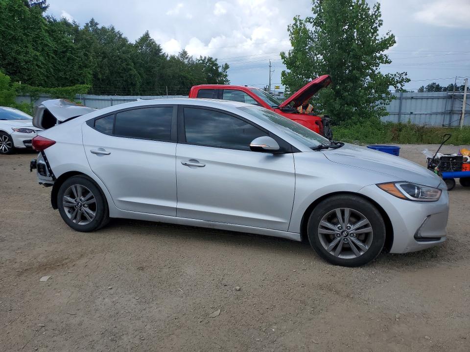 2018 Hyundai Elantra VIN KMHD84LF4JU697342 COPART salvage auction — REAR END, ON - PERMIT SALVAGE, sold $125 on 2026-07-23 (photo 4)