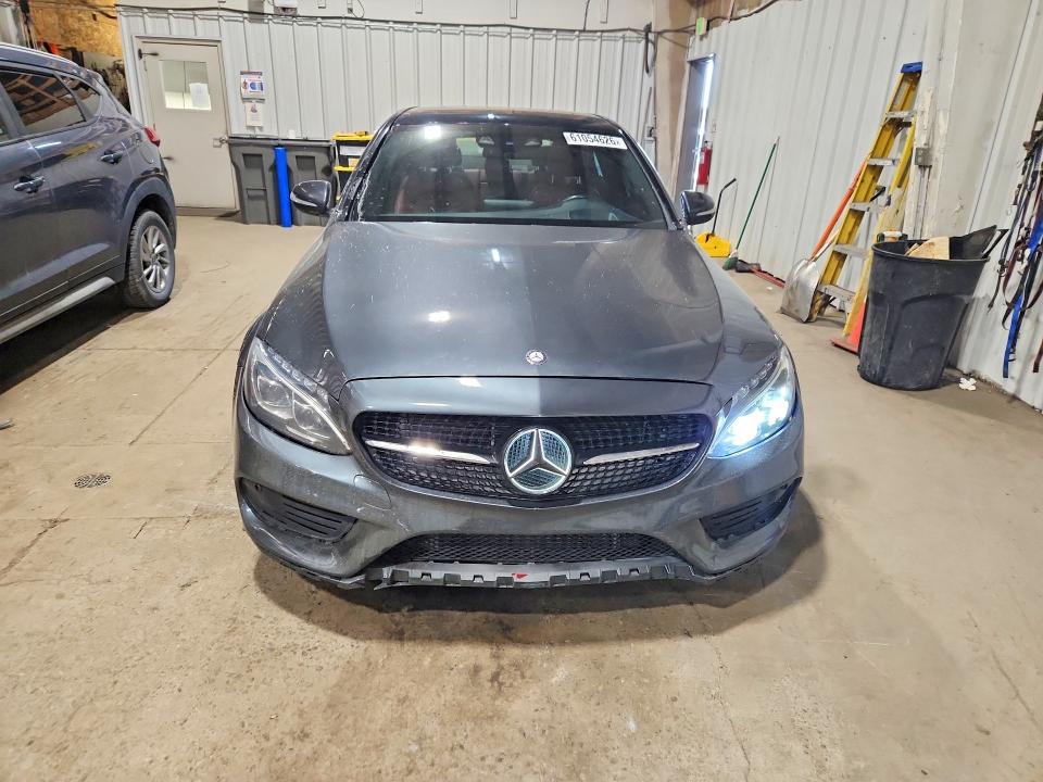 2015 Mercedes-benz C-klasse VIN 55SWF4KB3FU007936 COPART salvage auction — REAR END, Ak - Cert Of Veh Title-Reconstructe, sold $2,100 on 2026-07-21 (photo 5)