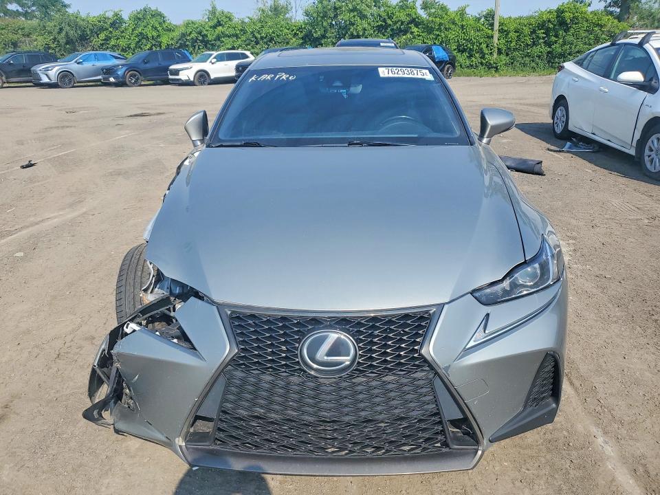 2017 Lexus Is VIN JTHCM1D27H5015434 COPART salvage auction — FRONT END, Qc - Gravement Accidente, sold $3,200 on 2026-08-25 (photo 5)