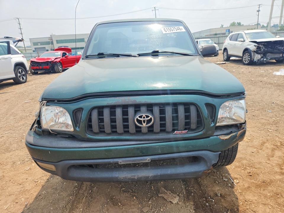 2001 Toyota Tacoma VIN 5TENL42N91Z879352 COPART salvage auction — FRONT END, Il - Certificate Of Title, sold $1,700 on 2026-07-22 (photo 5)
