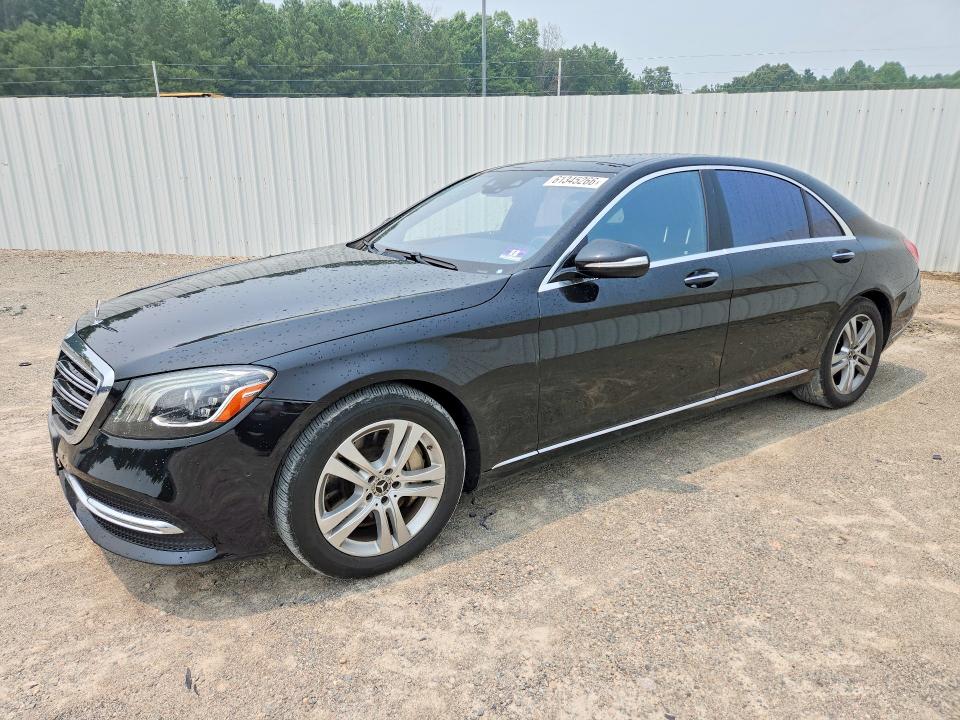 2019 Mercedes-benz S-klasse VIN WDDUG6EB4KA459223 COPART salvage auction — MINOR DENT/SCRATCHES, NJ - CERTIFICATE OF TITLE (P), sold $16,300 on 2026-07-29 (photo 1)
