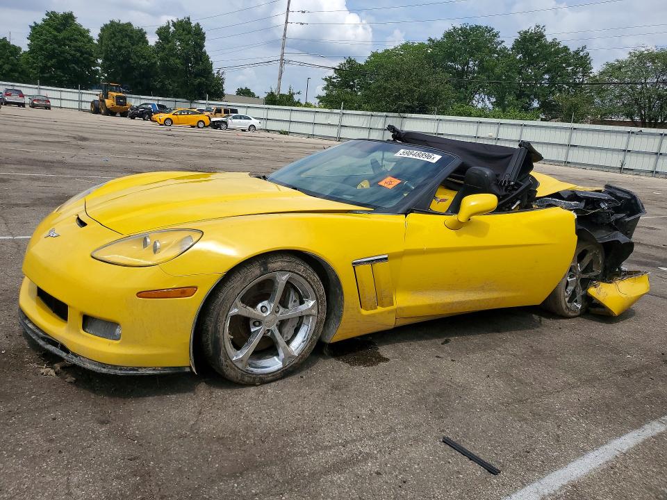 2011 Chevrolet Corvette VIN 1G1YW3DW5B5111532 — COPART salvage auction photo