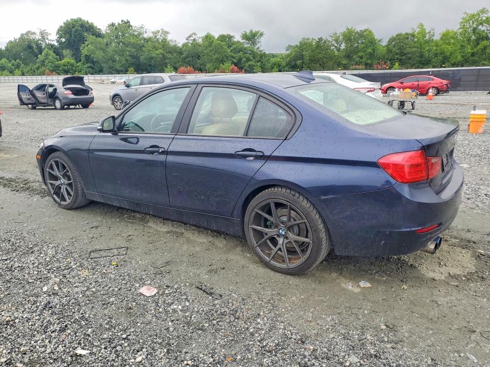 2013 BMW 3 series VIN WBA3B3C5XDF531478 COPART salvage auction — MECHANICAL, Sc - Certificate Of Title, sold $850 on 2026-07-17 (photo 2)